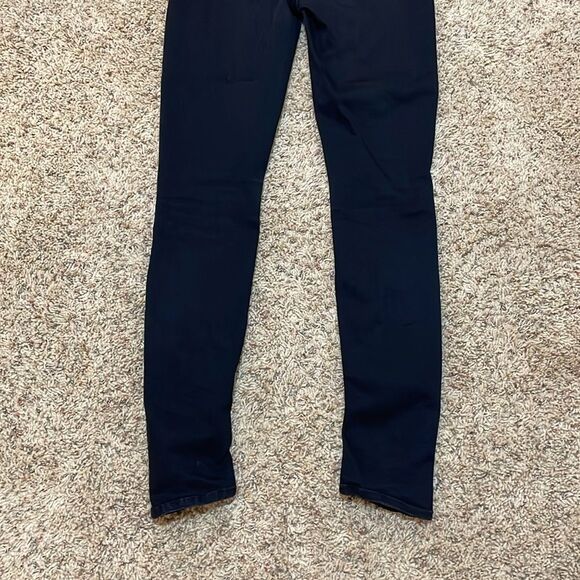 Mother Denim The Looker Mid-Rise Skinny Jeans in Not Guilty Black Size 25 - Picture 11 of 15